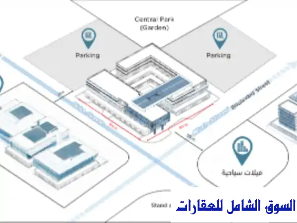 فرصة استثمارية لا تعوض! محلك التجاري الفاخر بـ Sea Gate Mall المنصورة الجديدة - إطلالة بحرية وتقسيط مباشر بدون فوائد