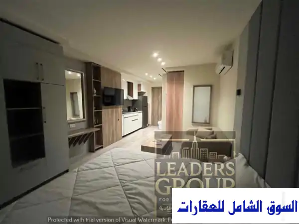 استوديو مفروش بالكامل للإيجار شيراتون شارع المشير موقع مميز جدا في مساكن القاهرة