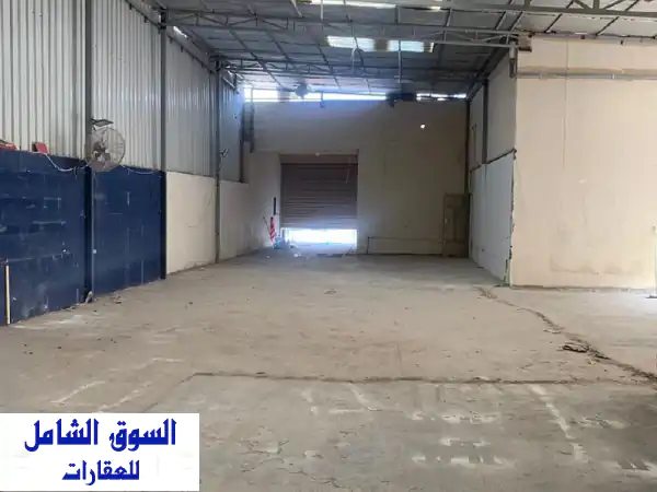 فرصة استثمارية: ورشة/مستودع 300م² للإيجار بالحمولة...