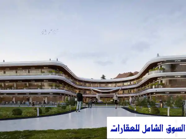 محل تجاري للبيع بالتقسيط | 59م² دور ثاني بمول Blue...