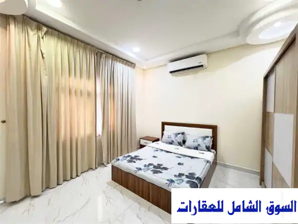 شهر مجاني! 🤩 شقة فاخرة مفروشة غرفتين للإيجار بالسيف، البحرين - 325 د.ب شامل