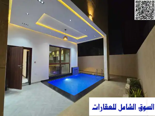 فيلا أحلامك السنوية في العامرة، عجمان: 6 غرف، مسبح...