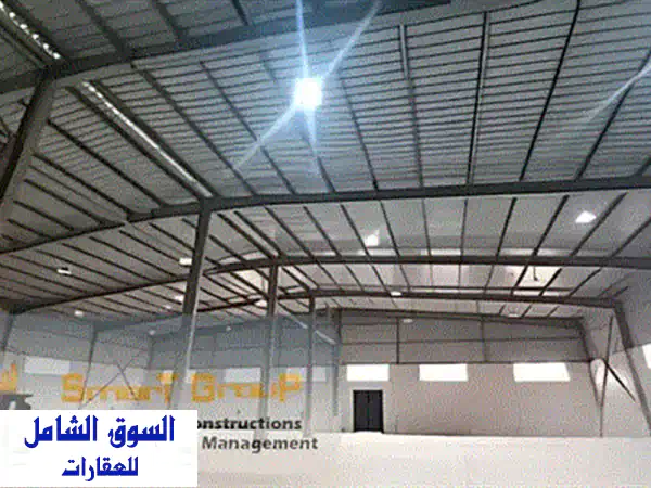 فرصة ذهبية: مصنع 1700م2 صافي للإيجار بالعاشر من رمضان | رخصة 3 سنوات وسجل صناعي