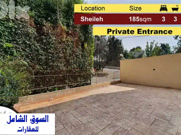 شقة أحلامك في الشويفات: 185م² إطلالة بانورامية خلابة، مفروشة جزئياً، خصوصية لا مثيل لها!