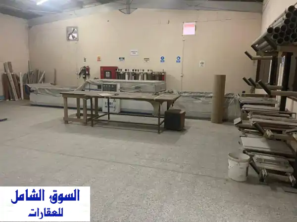 فرصة استثنائية في الجرف الصناعية 2 عجمان: مصنع + مكاتب...