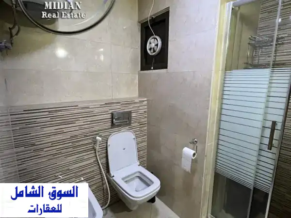 شقة أرضية مفروشة فاخرة للإيجار دير غبار | 120م + تراس 30م | تشطيبات سوبر ديلوكس #7055