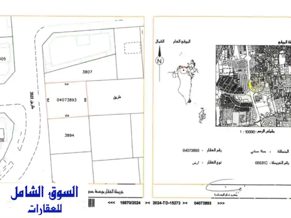 فرصة لا تعوض: أرض سكنية مميزة 270م² في جبلة حبشي | تصنيف...