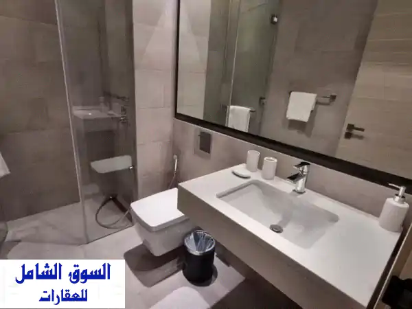 شقة عصرية فاخرة للإيجار في أبراج فونتانا انفينيتي، الجفير | شامل الكهرباء