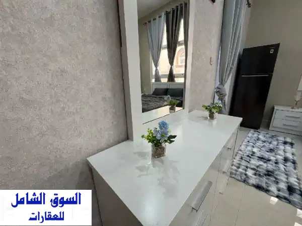 استوديو مفروش جديد للإيجار بالرياض | أول ساكن! جنوب الشامخة | شامل الكهرباء والمياه والصيانة