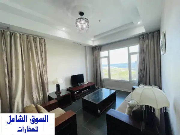 شقة للإيجار بالمهبولة: غرفتين، جاهزة للسكن، مسبح وجيم - قرب طريق 30 الساحلي