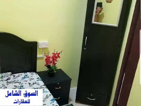سكن بنات فاخر النهدة 1 دبي: غرف وبارتشنات (أول ساكن) قرب مترو الستاد - شامل كلياً!