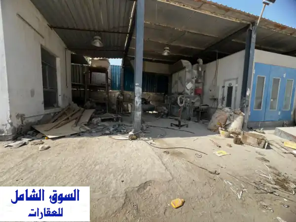 فرصة استثمارية ذهبية: كراجات ومكاتب (20000 قدم) للبيع/للإيجار بالصناعية 5، الشارقة – موقع زاوية استراتيجي!