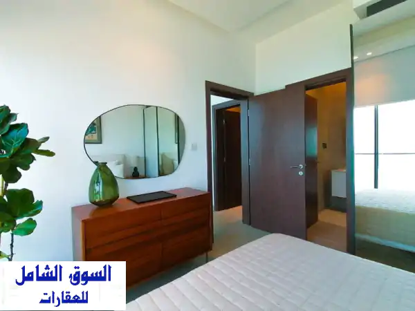 شقة أحلامك الجديدة للإيجار بالسالمية: غرفة نوم، إطلالة بحر بانورامية وشرفة مميزة!