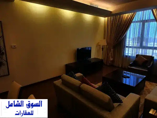 شقة مفروشة فاخرة للإيجار بالشرق، الكويت | غرفتي نوم...