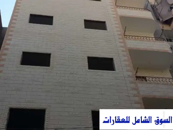 استثمار العمر بالمنصورة: برج سكني فاخر 7 أدوار + روف...