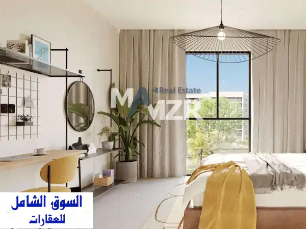 فرصة استثمارية ذهبية: استوديو سكاي لاين مفروش بالكامل بإطلالات ساحرة ومرافق عالمية - جاهز للتسليم (AP 24955)