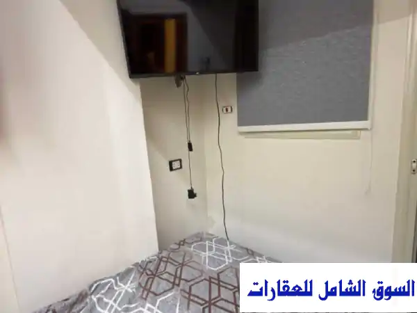 استوديو مفروش مكيف للإيجار 6 أكتوبر الحي الأول (شباب/سينجل)