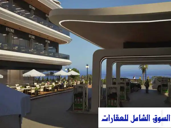 وحدة تجارية 130م للبيع بـ Blue Hub Galala | أرضي + Outdoor |...