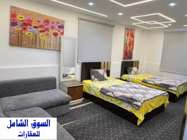 استوديو فاخر للإيجار المفروش (يومي/شهري) بفيو...