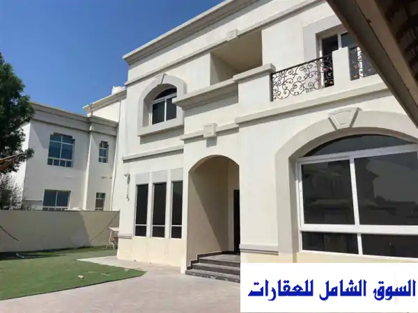 فيلا مودرن فاخرة للإيجار بالعزرة، الشارقة | 4...