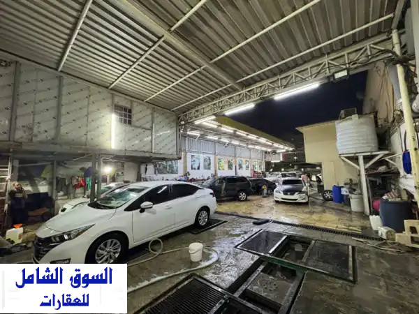 مغسل سيارات للبيع في عجمان الصناعية 2 الموقع...