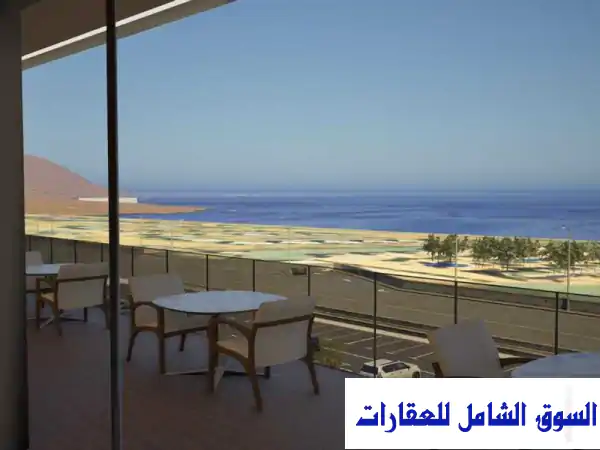 استثمر بذكاء في العين السخنة: وحدة تجارية على البحر ببلو هب الجلالة | أول مول بمحطة بنزين وسكاي ريستوران وتقسيط 8 سنوات!