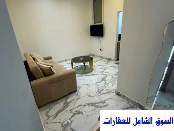 ستوديو فاخر مفروش بالكامل للإيجار 50م² التجمع الخامس...