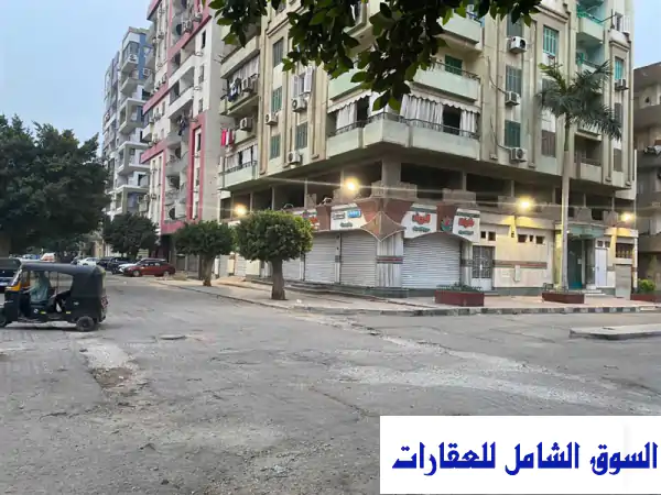 فرصة ذهبية: مسطح تجاري وإداري 600م مرخص للبيع بقلب حلوان | موقع استراتيجي وشارع رئيسي