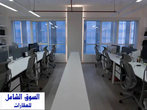 مكتب فاخر للإيجار بالخان القصباء، الشارقة | 1722 قدم2...