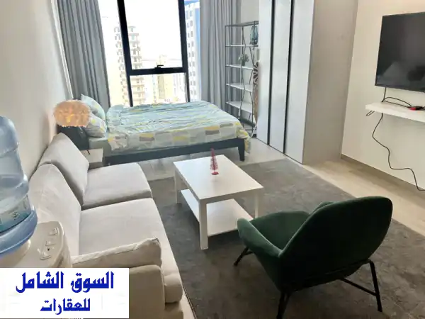 استوديو فاخر للإيجار بالجفير: مفروش بالكامل،...