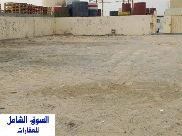 فرصة ذهبية: أرض صناعية مسورة 10000 قدم للإيجار...