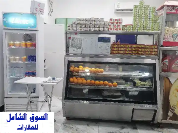 فرصة استثمارية: بوفيه مجهز للتقبيل أو الإيجار بالمدينة المنورة - حي الجرف