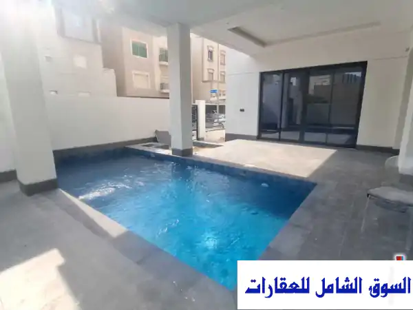 فيلا للإيجار الفاخرة بأبو فطيرة | 5 غرف، مسبح...