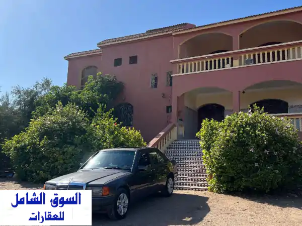 فيلا الأحلام للبيع بمليلة | مساحة واسعة، هدوء وطبيعة | قرب بنسليمان ومطار محمد الخامس