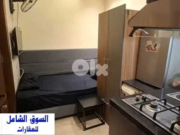استوديو مفروش للإيجار الشهري بـ 250$ | مساحتك...