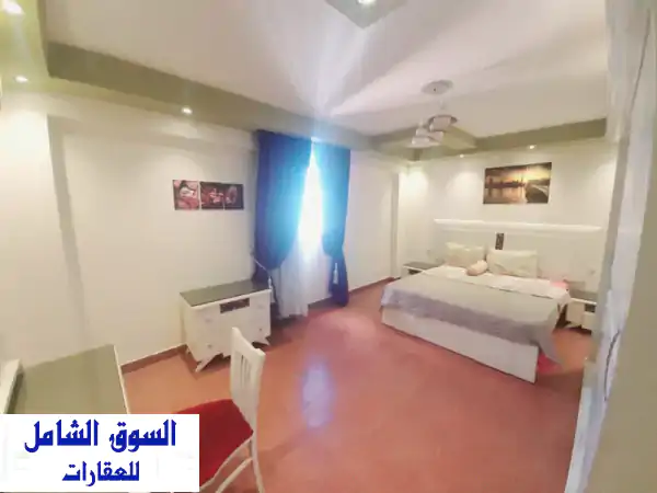 شقة فندقية فاخرة للإيجار بالمهندسين | يومي وشهري | 3...