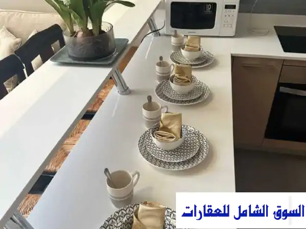 دوبلكس الأحلام بالبحرين: فاخر، مفروش، 1 نوم، 75م² في السيف - قرب سيتي سنتر ومرافق 5 نجوم!