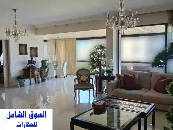 FULLY FURNISHED APT IN MANARA u002 F OPEN SEA VIEW u002 F 4 BEDROOMS (JNR426)