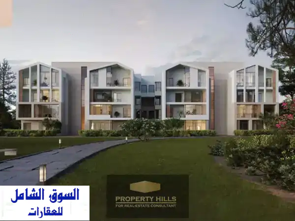 شقة للبيع بالتقسيط VYE Sodic نيو زايد | 142م تشطيب كامل 3 غرف...