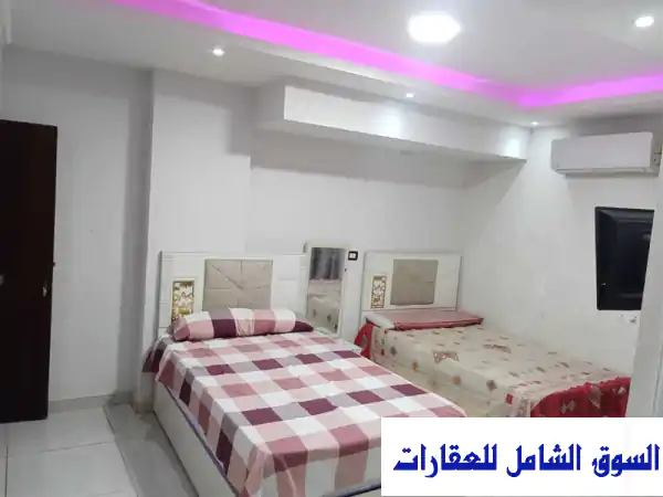 استوديو مفروش بالكامل للإيجار بـ 6 أكتوبر الحي...