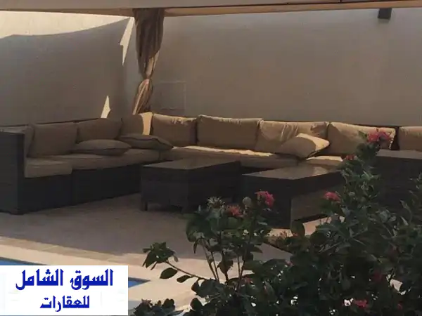 للإيجار: شاليه في مدينة صباح الأحمد البحرية، المرحلة الأولى، صف ثاني، بمساحة 515 متر مربع. يتكون من ...