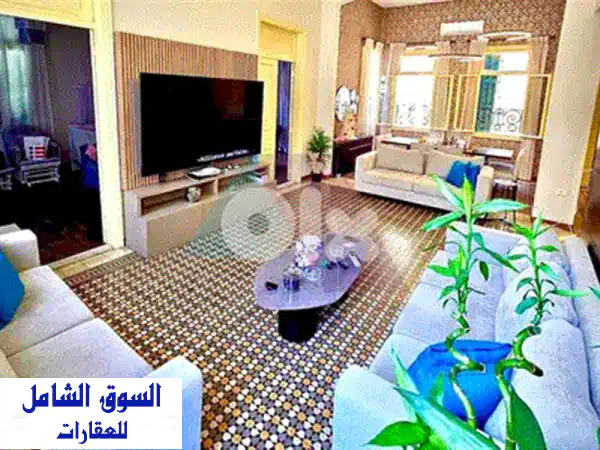 شقة فاخرة للإيجار في فردان، بيروت - 200 م2 بإطلالة ساحرة ومرافق كاملة