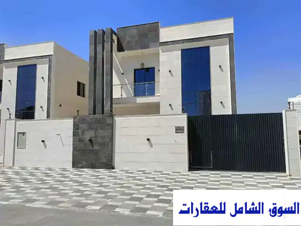 فيلا فاخرة للإيجار السنوي بالزاهية عجمان | 4 غرف ماستر...