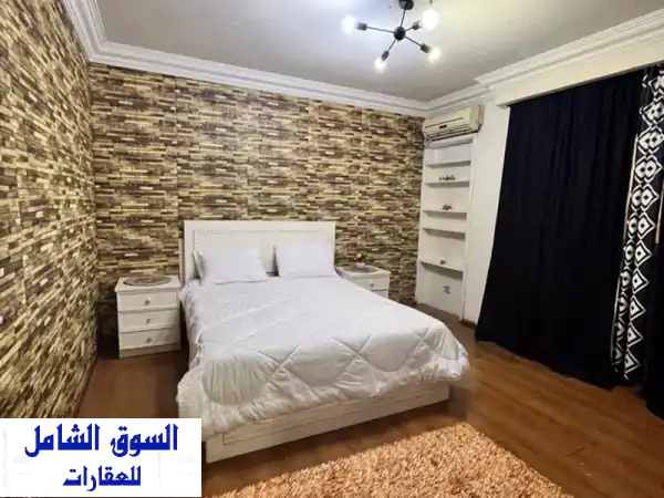شقة مفروشة فاخرة للإيجار اليومي والشهري بالمهندسين...