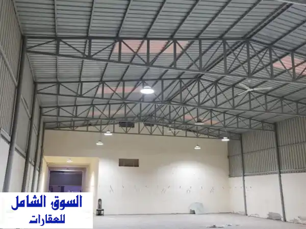 مستودع متكامل للإيجار في الهملة الصناعية | فرصة استثمارية بمميزات فريدة