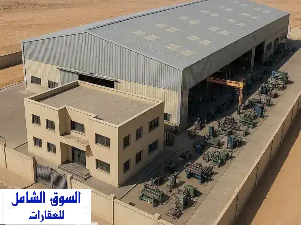 فرصة استثمارية مميزة: مصنع غذائي 3400م للبيع بمدينة بدر...