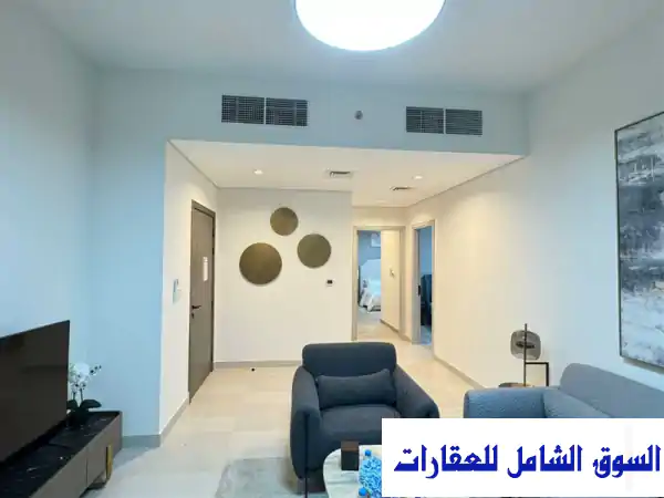 غرقة وصالة بمقدم 74 الف بالعامرة مشروع BLUE BELL RESIDNCE قريبة لموقع E311 تملك حر 100  تقسيط للبيع في العامرة عجمان