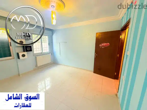 شقة شبه ارضي للبيع ضاحية الرشيد مساحة 170 م مع ترس 60 م تشطيبات سوبر ديل