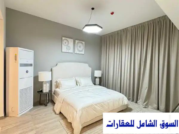 غرقة وصالة بمقدم 74 الف بالعامرة مشروع BLUE BELL RESIDNCE...