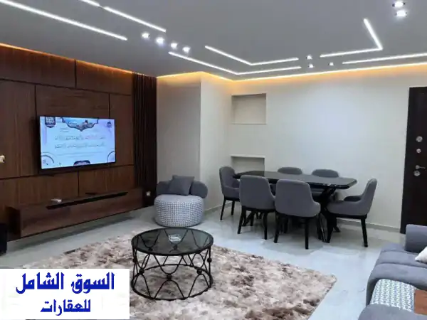 شقة مفروشة فاخره vip للإيجار اليومي والشهري بأرقى...